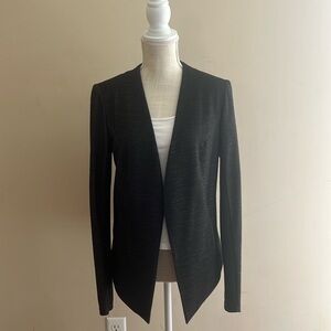 BCBGeneration Women’s Gray Black Open Front Jacket Size: M